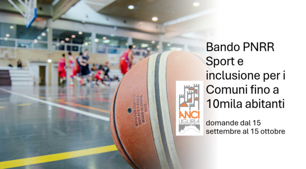 Bando Sport e inclusione (Comuni fino a 10mila ab.): domande dal 15 settembre al 15 ottobre