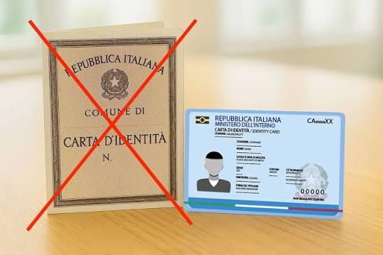 Validità carta identità cartacea