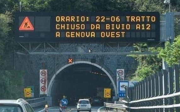 Chiusure strade/autostrade Liguria: le ordinanze