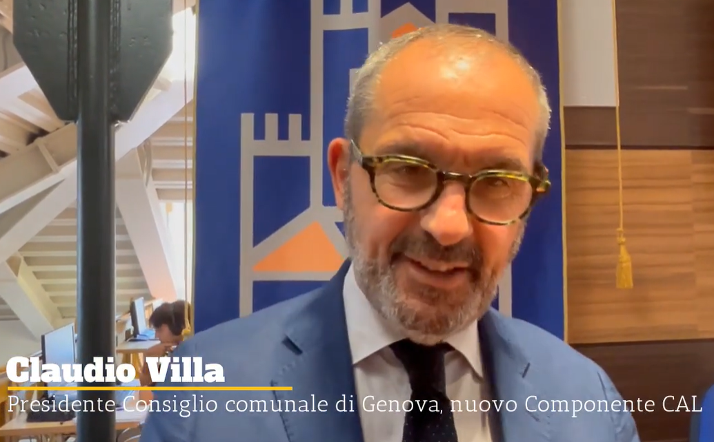 Il Presidente del Consiglio comunale di Genova Claudio Villa entra nel CAL /2