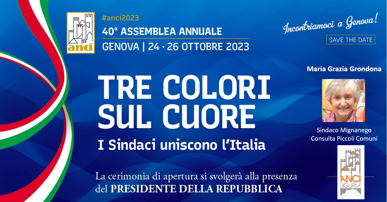 #anci2023, Grondona (Mignanego): "Occasione per ascoltare e farci ascoltare"